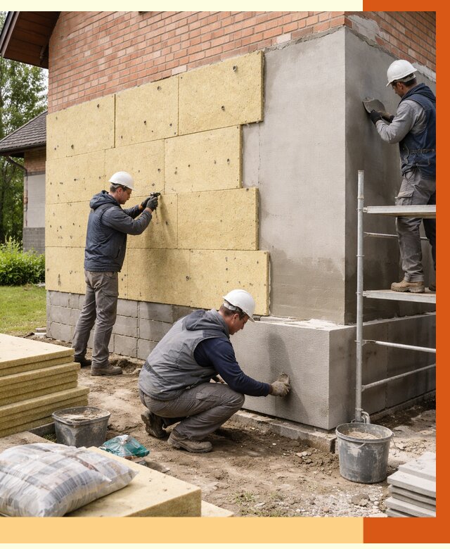 Утепление частного дома в ельце под ключ от 7701 руб/м2 — недорого | ТепломастерЕлц