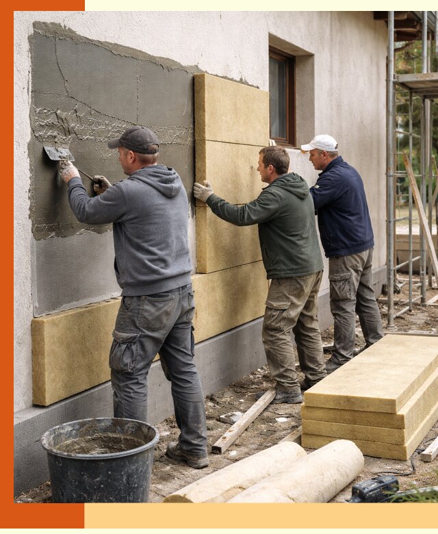 Утепление частного дома в ельце — тепло, экономия и надежность