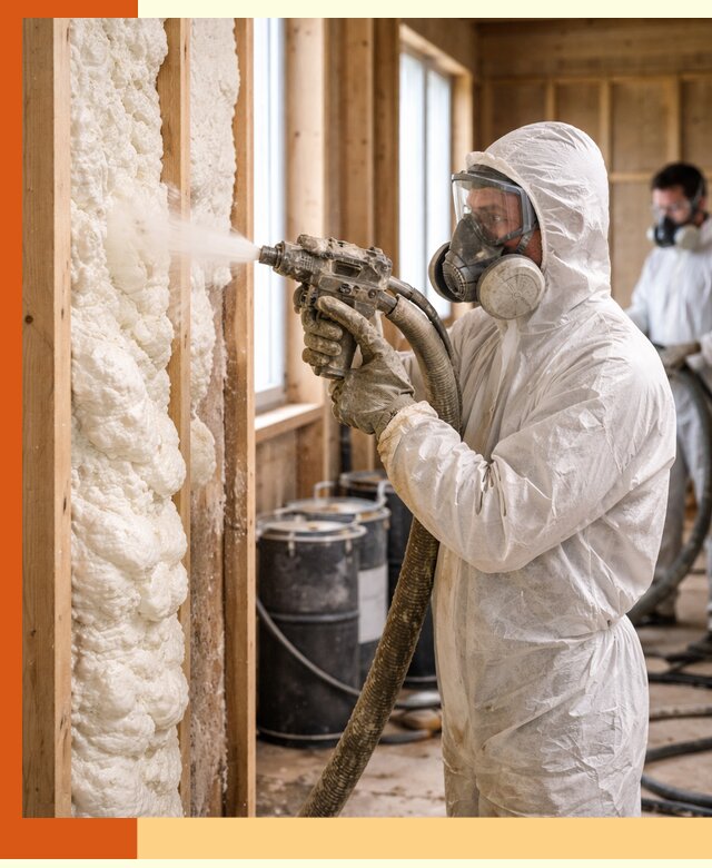 Утепление каркасного дома пенополиуретаном в ельце