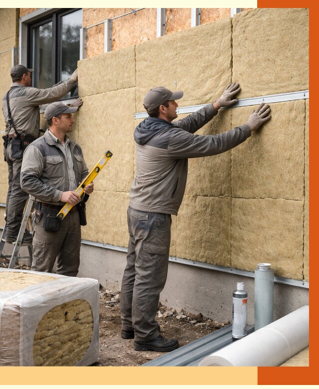 Утепление дома из SIP панелей в ельце от 6366 руб./м² под ключ | ТепломастерЕлц