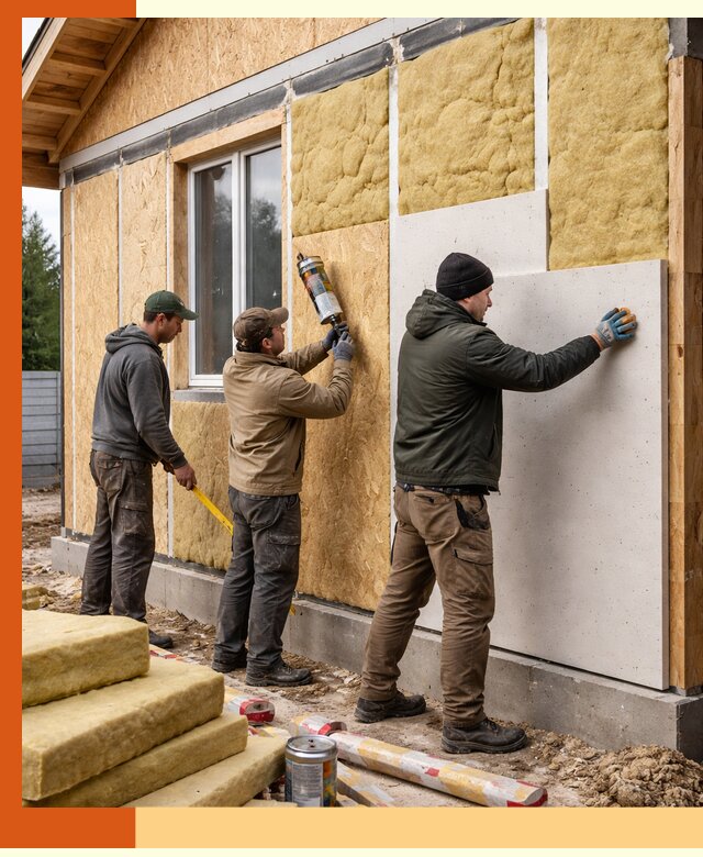 Профессиональное утепление дома из SIP-панелей в ельце