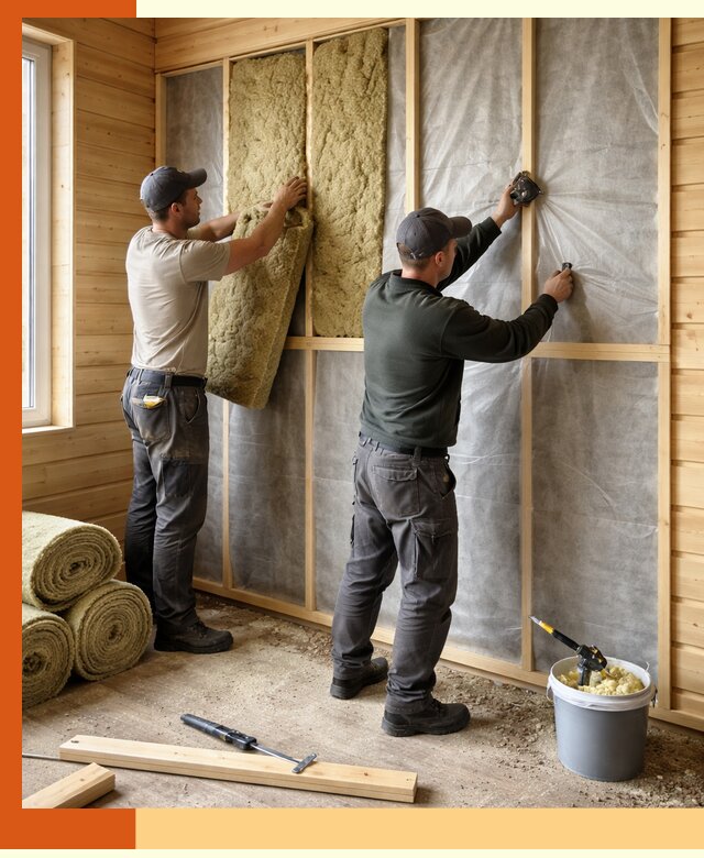 Утепление дома из минибруса в ельце: комплексные теплоизоляционные работы