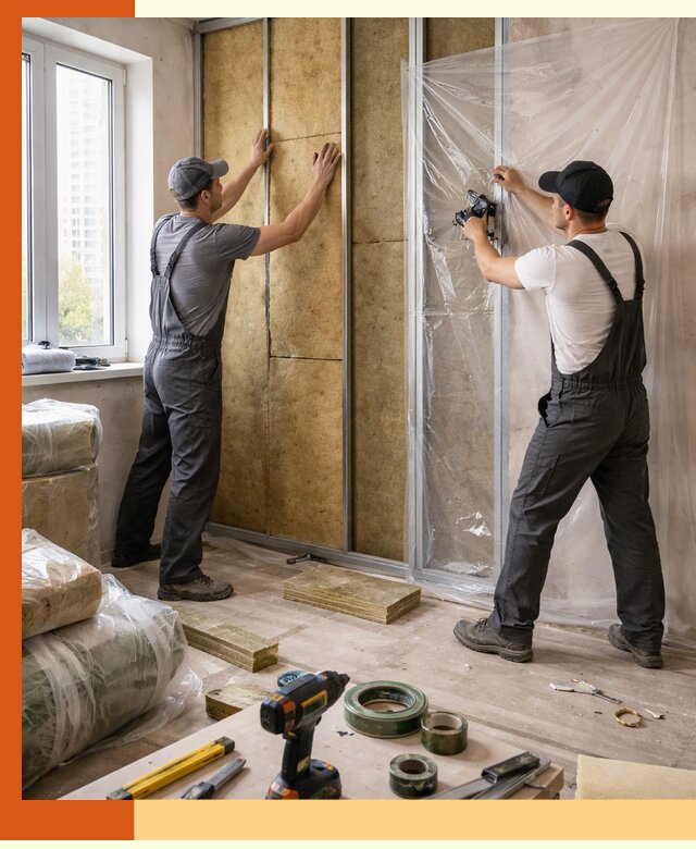 Утепление квартиры изнутри профессионально в ельце