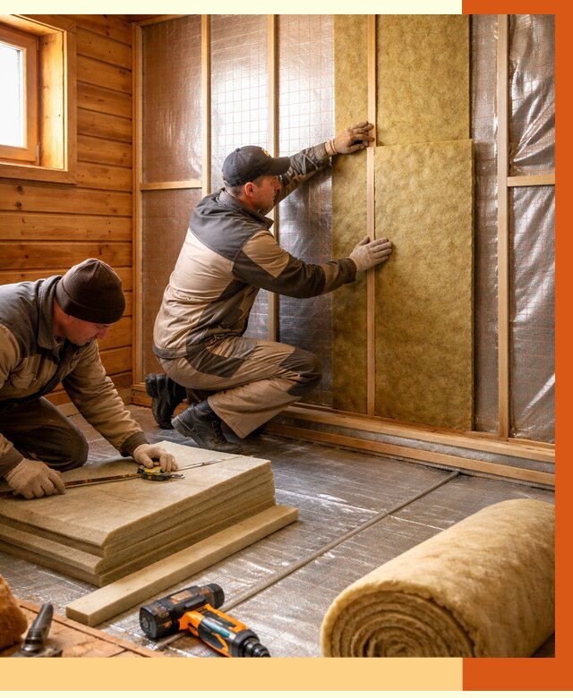 Утепление бани изнутри в ельце под ключ от 4313 руб./м² | ТепломастерЕлц