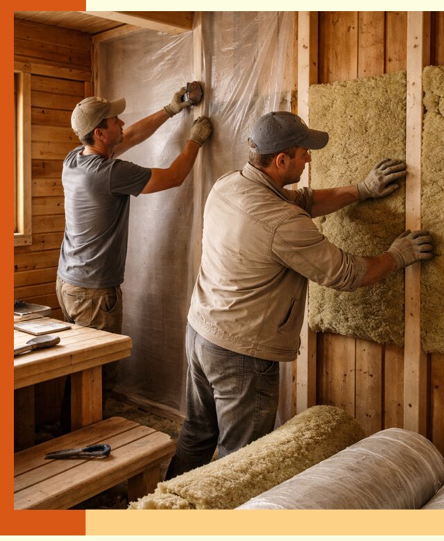 Утепление бани изнутри в ельце качественно и недорого