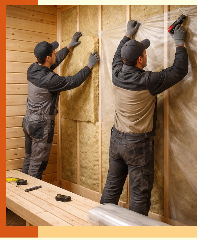 Профессиональное утепление сауны в ельце с гарантиями качества