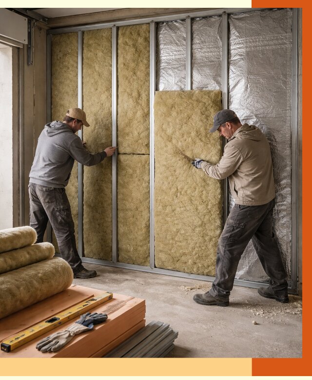 Утепление гаража изнутри в ельце от 7701 руб/м2 — работы и цена | ТепломастерЕлц