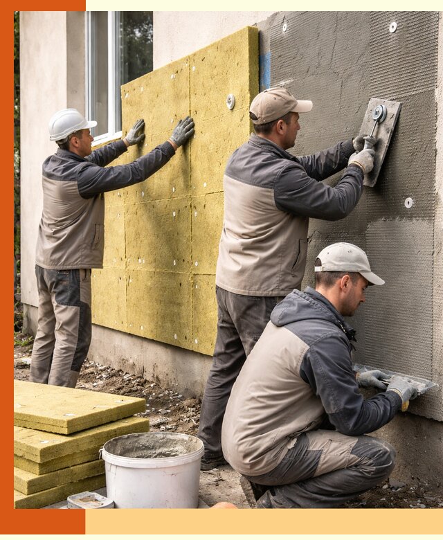 Утепление фасада под штукатурку в ельце — энергоэффективная технология