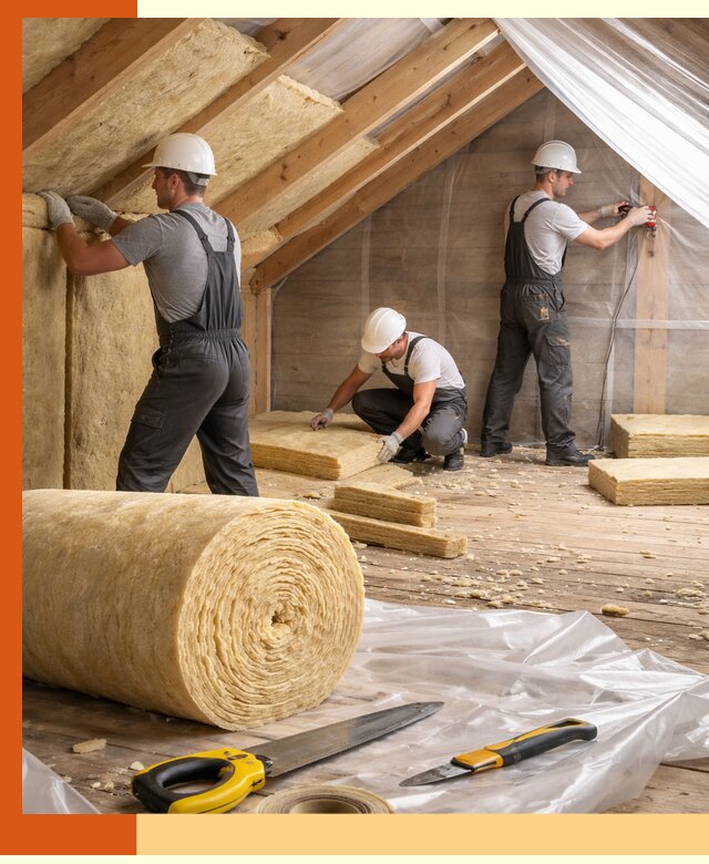 Профессиональное утепление мансарды в ельце качественно и надежно