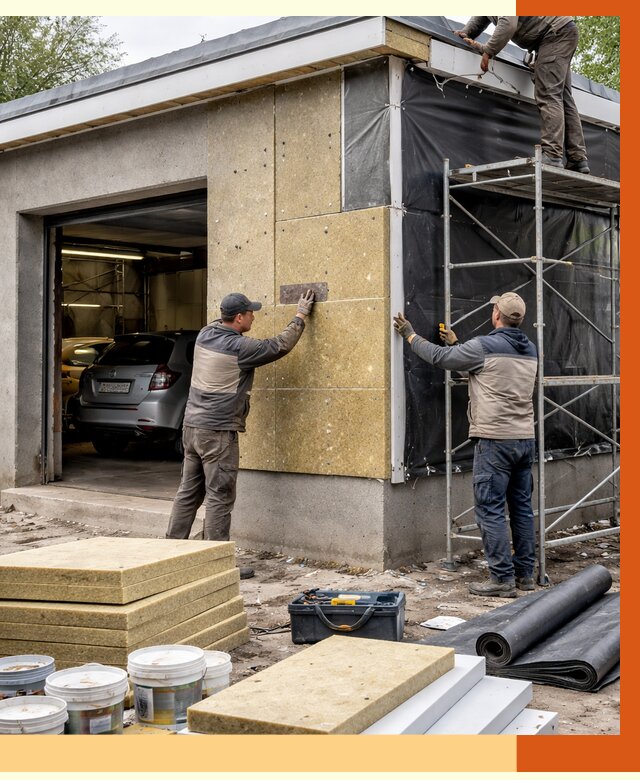 Утепление автосервиса в ельце ппу, пеноизоляция, от 14889 руб/м2 — ТепломастерЕлц