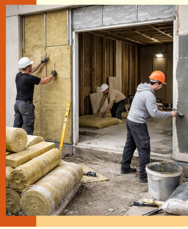 Утепление торгового павильона в ельце — качественно и энергоэффективно