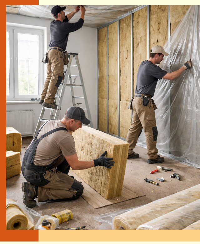 Утепление офисных помещений под ключ в ельце