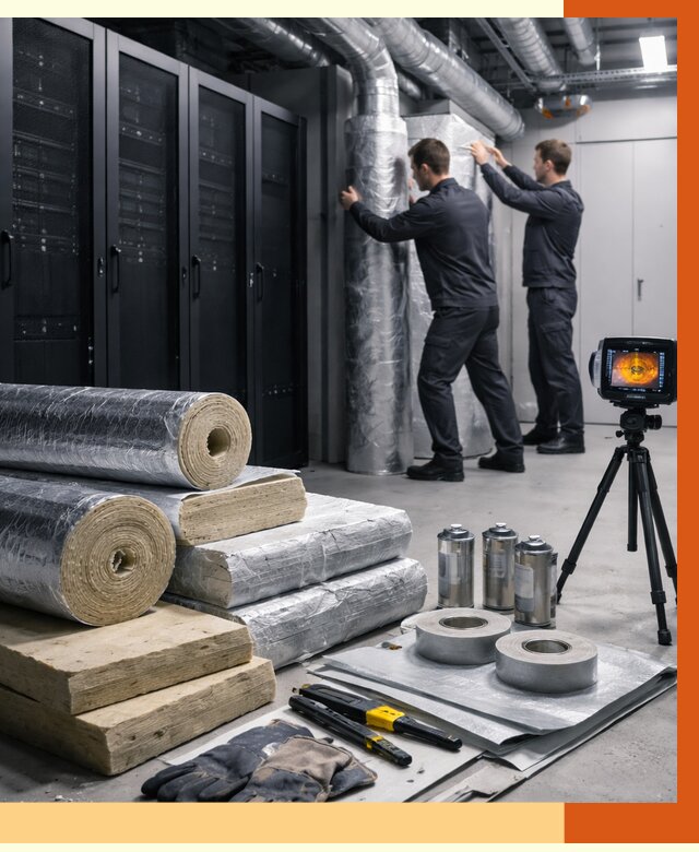 Утепление серверной в ельце от 8728 руб./м² — комплексно под ключ | ТепломастерЕлц