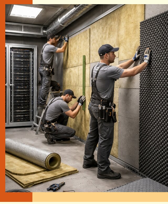 Утепление серверной комнаты профессионально в ельце