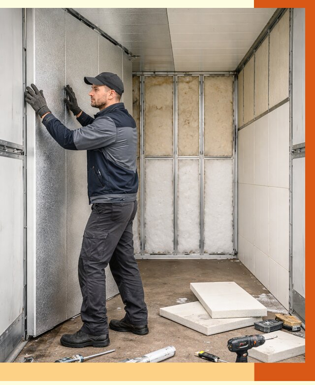 Утепление холодильного кузова в ельце от 13862 руб. под ключ | ТепломастерЕлц