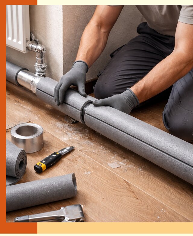 Утепление труб отопления в ельце: теплоизоляция и защита сети