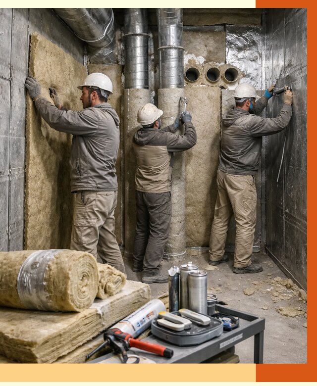 Утепление венткамеры в ельце под ключ от 1489 руб. — профессионально | ТепломастерЕлц