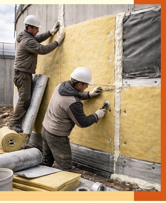 Утепление резервуара в ельце от 28237 руб/м2 — монтаж ППУ и комплекс под ключ | ТепломастерЕлц