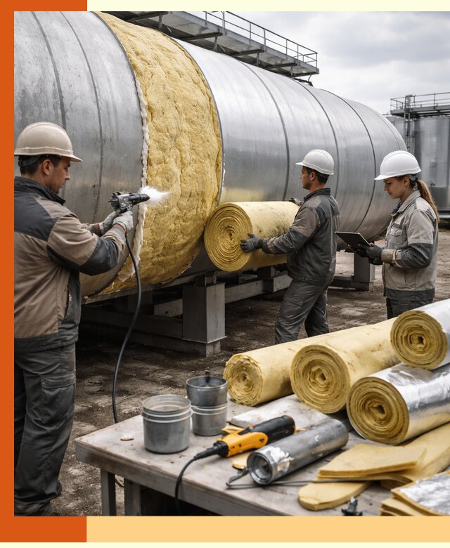 Утепление цистерны в ельце — утеплители и монтаж под ключ