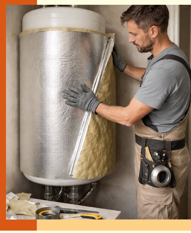 Утепление бойлера в ельце для снижения теплопотерь и экономии энергии