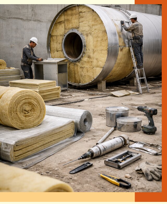 Утепление резервуара с топливом в ельце от 28237 руб. под ключ | ТепломастерЕлц