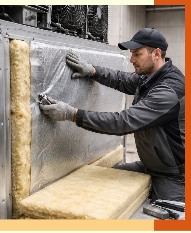 Утепление холодильного агрегата в ельце от 8728 руб. под ключ | ТепломастерЕлц