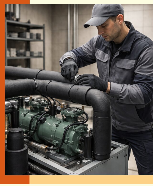 Утепление холодильного агрегата и теплоизоляция в ельце