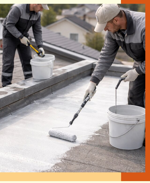 Утепление кровли жидкой теплоизоляцией в ельце от 2208 руб./м2 | ТепломастерЕлц