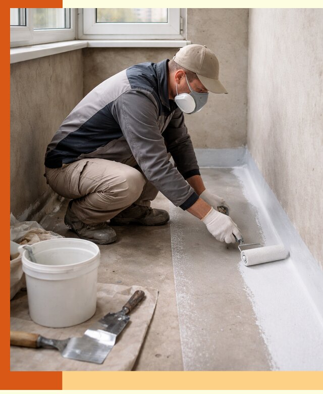 Утепление балкона жидкой теплоизоляцией в ельце