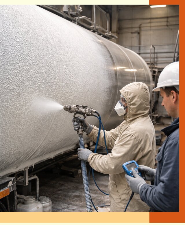 Утепление автоцистерны жидкой теплоизоляцией в ельце от 14889 руб. под ключ | ТепломастерЕлц