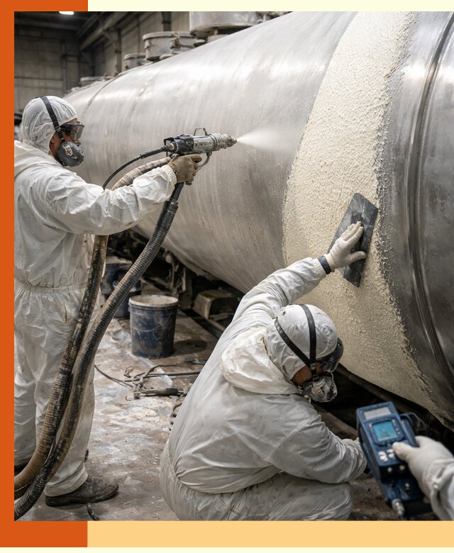 Утепление автоцистерн жидкой теплоизоляцией в ельце