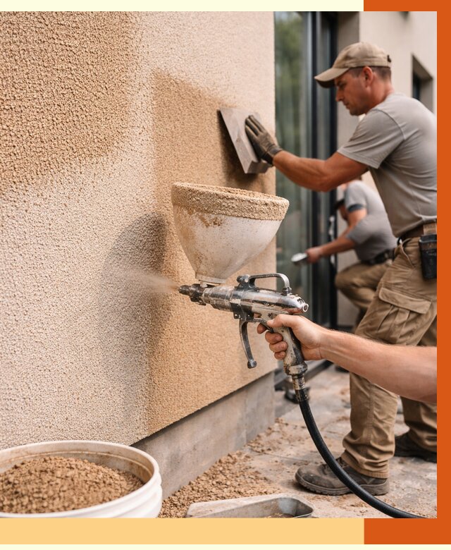 Утепление фасада жидкой пробкой в ельце от 4929 руб./м² под ключ | ТепломастерЕлц