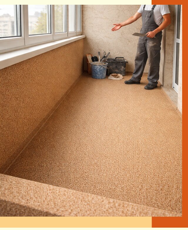 Утепление балкона жидкой пробкой в ельце от 3748 руб/м² под ключ | ТепломастерЕлц