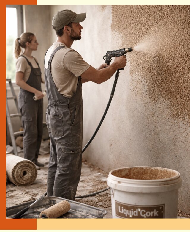 Утепление стен жидкой пробкой в ельце эффективное и долговечное