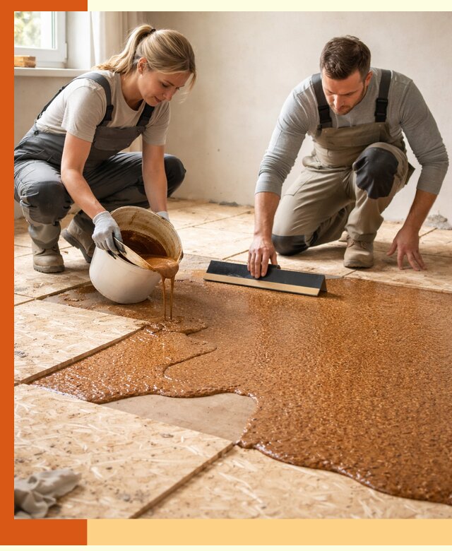 Утепление пола жидкой пробкой в ельце для квартир и домов