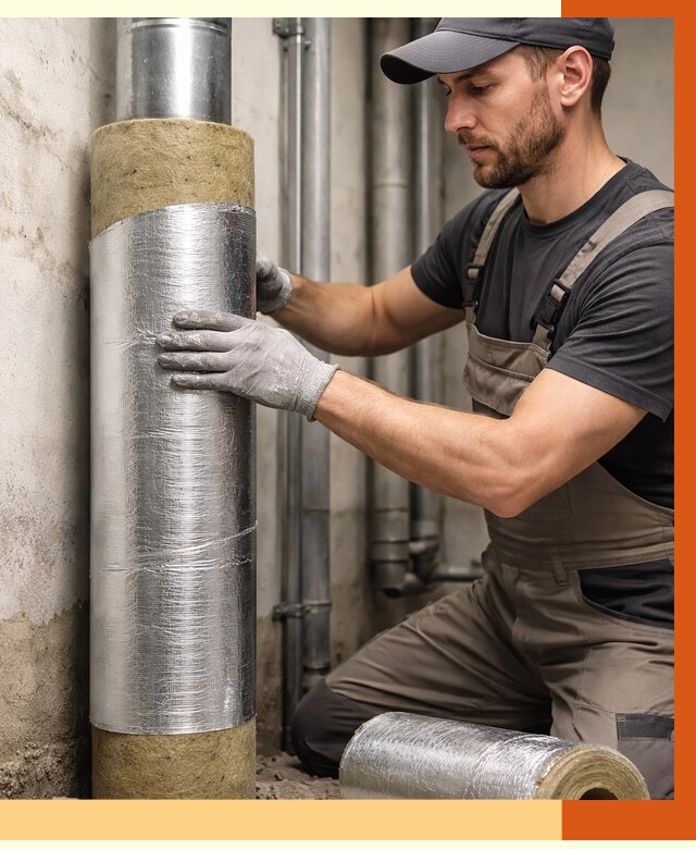 Шумоизоляция труб в ельце от 1232 руб. — шумоподавление и звукоизоляция труб | ТепломастерЕлц