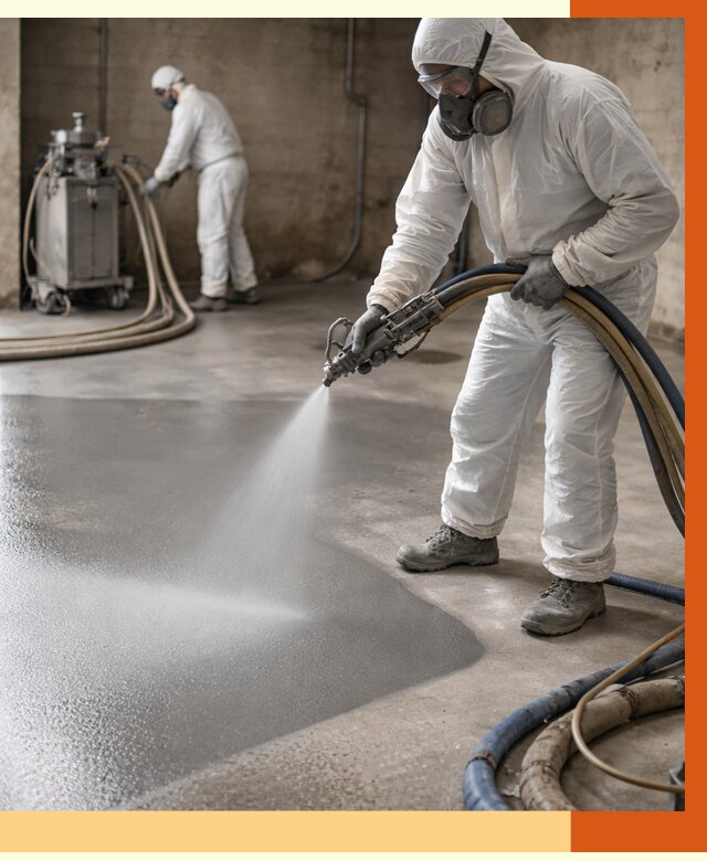 Гидроизоляция полимочевиной в ельце от 8728 руб/м² — напыление полимерной гидроизоляции | ТепломастерЕлц