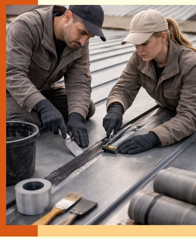 Гидроизоляция фальцевой кровли в ельце качественно и надежно