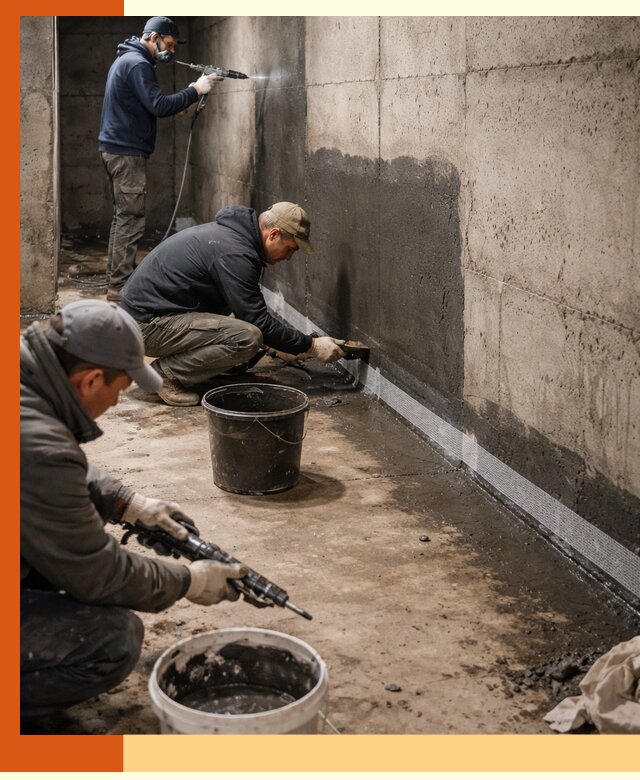 Гидроизоляция подвала в ельце — комплексная защита от влаги