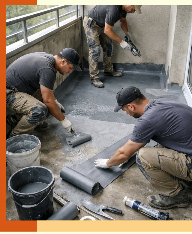 Гидроизоляция балкона в ельце: надежная защита от протечек