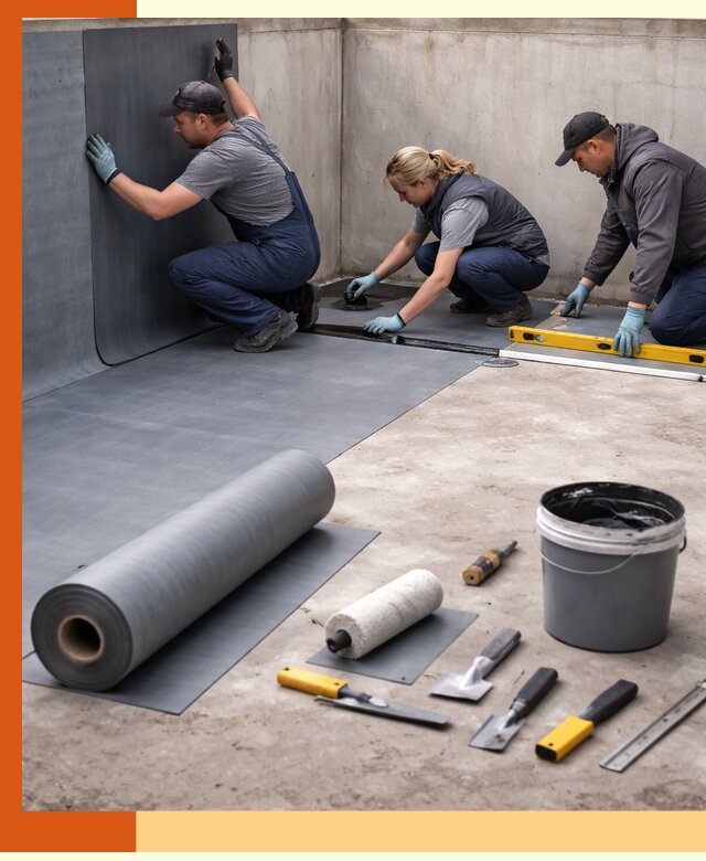 Гидроизоляция бассейна под ключ в ельце — надежная защита и герметизация