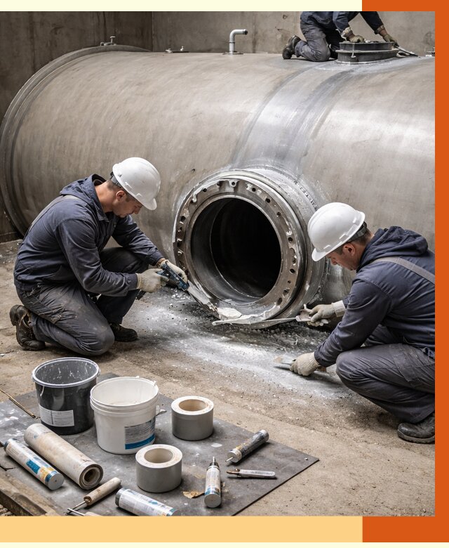 Гидроизоляция резервуара с топливом в ельце от 77010 руб. под ключ | ТепломастерЕлц