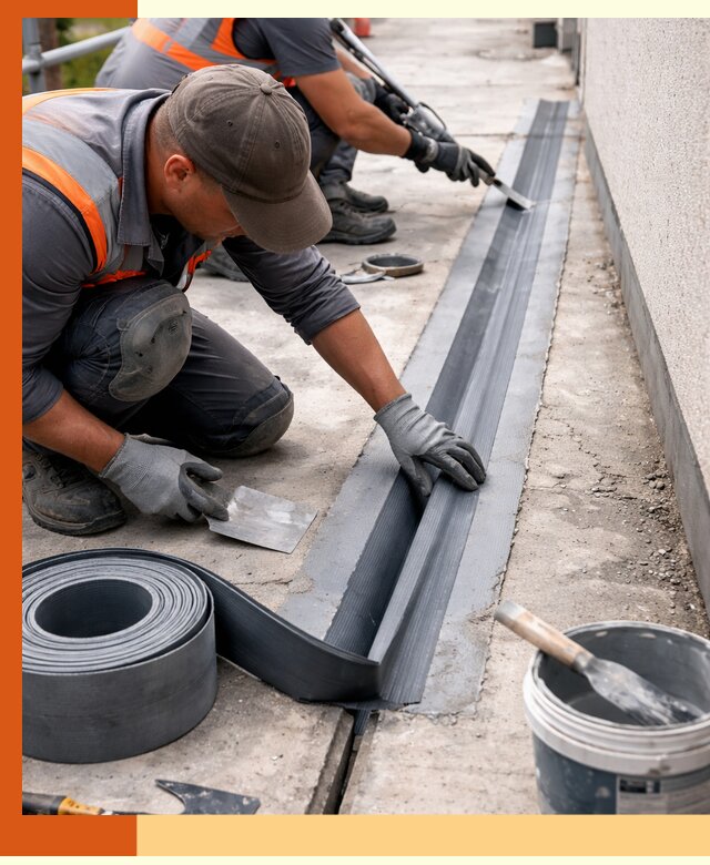 Гидроизоляция деформационного шва в ельце профессионально и надежно