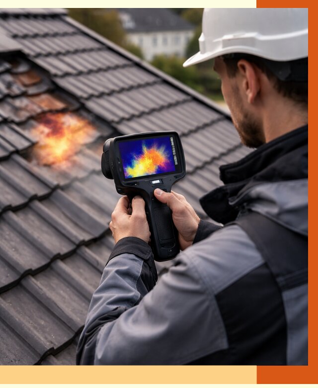 Тепловизионное обследование кровли в ельце от 4621 руб. — ТепломастерЕлц под ключ