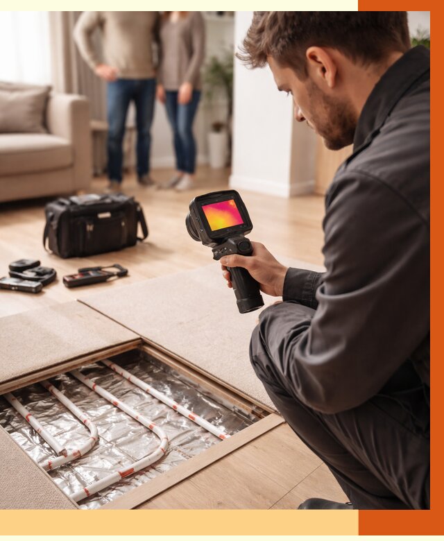Тепловизионное обследование теплого пола в ельце от 4621 руб. — ТепломастерЕлц