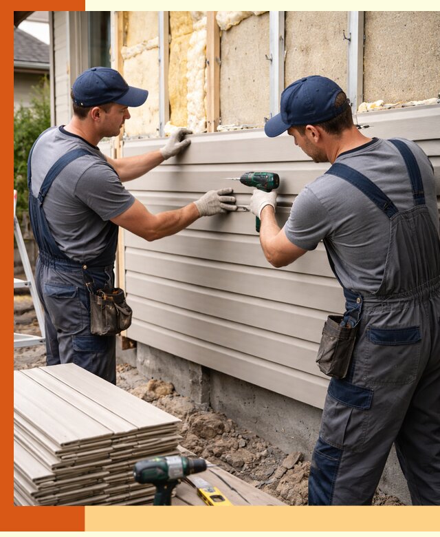 Монтаж сайдинга после утепления в ельце качественно и надежно